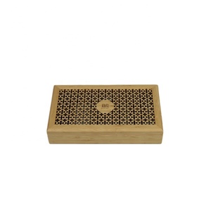 Scatola Logo Piccola in Legno Cavo, Contenitore Regalo in Bambù Naturale per Tè, Artigianato Personalizzato Fatto a Mano DSL-1005 Guangdong Accettato - Product Image 3