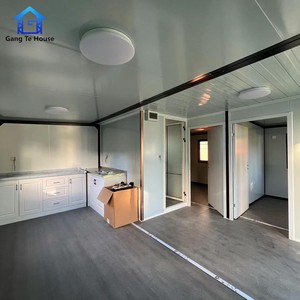 Casa Contenedor <span class=keywords><strong>de</strong></span> Acero con Paneles Sándwich Expandibles Fácil <span class=keywords><strong>de</strong></span> Mover, 2 Dormitorios, <span class=keywords><strong>para</strong></span> Uso en Apartamentos y Hoteles - Product Image 4