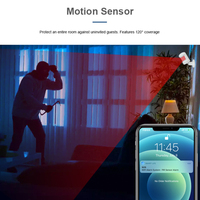 Kit de sécurité domestique RSH 1080p, caméra CCTV sans fil, télécommande, alarme WiFi, capteur PIR, reconnaissance faciale facile pour la prévention des cambraies