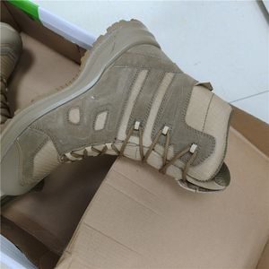 HBA0102 Bottes de désert personnalisées de haute qualité avec semelle extérieure en caoutchouc injecté et PU, nouvelle mode, imperméables et légères - Product Image 4