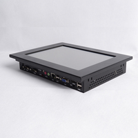 Tablette industrielle sans ventilateur 12 pouces panneau PC résistance tactile intégrée ordinateur Intel J1900 WES7 Linux
