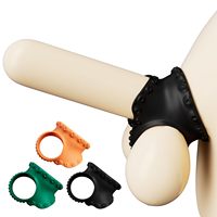 Anneau de pénis en silicone extensible, anneau de pénis souple et élastique pour un soutien et un confort améliorés, jouets sexuels pour hommes et couples