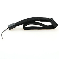 Sangle de poignet noire pour télécommande Wii, accessoire de jeu, cadeau d'affaires, lanière de maintien pour appareils de jeu