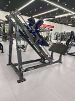 Équipement de musculation professionnel Rosen, tube en acier durable de 3 mm, machine à squats linéaires Hammer Strength haut de gamme