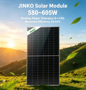 Panel Solar Bifacial Monocristalino de Doble Vidrio Tipo N JKM 72HL4-(V) 595W 23.42% 182mm - Product Image 2