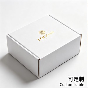 <b>White</b> Thick Hard Airplane Carton Special Corrugated <b>Box</b> for Craft Gifts Custom Logo Wholesale Bulk Packaging <b>Box</b> - Product Image 1