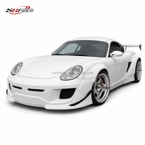 Kit Carrozzeria Stile Rocket Bunny, Paraurti e Spoiler Posteriore per <span class=keywords><strong>Porsche</strong></span> <span class=keywords><strong>Cayman</strong></span> 987.1 - Product Image 5