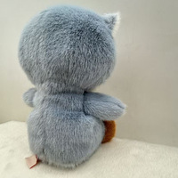 Peluche hibou moelleuse, idéale comme prix pour machine à griffes et cadeau romantique pour couple, décoration de bureau à domicile