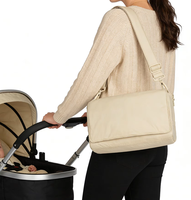 Sac à couches extensible OEM/ODM léger pour poussette, sac de rangement tendance pour bébés, design suspendu pour les sorties quotidiennes