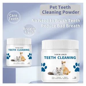 ผงทำความสะอาดฟันสัตว์เลี้ยง,อุปกรณ์กำจัดคราบจุลินทรีย์ที่ดีที่สุดสำหรับสุนัขทุกสายพันธุ์20ปีโรงงาน OEM ODM