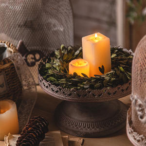 Classico stile europeo di qualità Premium gabbia per uccelli portacandele per la decorazione del giardino di casa fatto a mano - Product Image 4