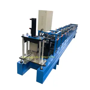 China Factory Price Shutter Door Guide Rail Channel Roll Forming Machine Supplier