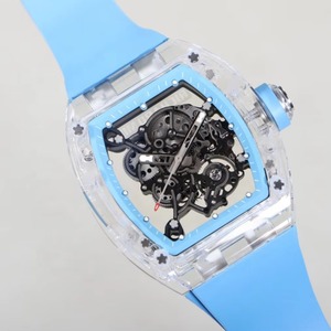 Reloj de Lujo con Caja Transparente de Cristal, Diseño Hueco que Revela el Movimiento, Ultrafino y Ultraligero, con Forma Delgada y Estilo Deportivo - Product Image 4