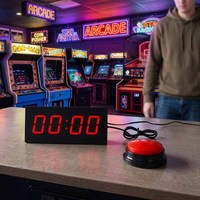 Chronomètre numérique de réaction pour l'entraînement sportif, avec bouton poussoir rouge lumineux, pour Blaze Pod et jeux de réaction sportifs