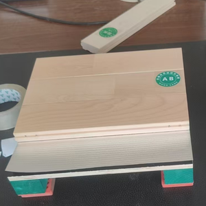 18mm Độ dày hiện đại 100% thực sự phong gỗ rắn thể thao trong nhà sàn với hấp thụ sốc và các tính năng thân thiện với môi - Product Image 1