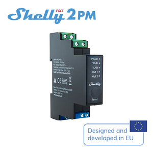 Shelly Pro 2PM-<span class=keywords><strong>interruptor</strong></span> inteligente Wifi, medidor de energía de 2 fases para el hogar, ahorro de energía - Product Image 2