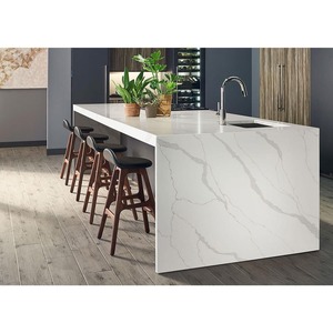 Losa de Cuarzo Premium Calacatta Wonder C007 – Diseño Elegante con Vetas Finas - Product Image 1