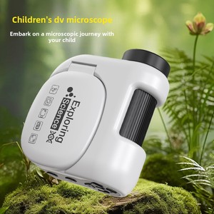 Microscope électronique portable en plastique unisexe, jouet éducatif scientifique pour enfants, microscope intelligent connectable à l'ordinateur - Product Image 3