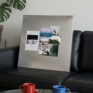 Cuadro Magnético Cuadrado de Acero Inoxidable <span class=keywords><strong>Estilo</strong></span> <span class=keywords><strong>Bauhaus</strong></span> para Colgar en la Pared, Decoración para Sala de Estar, Comedor, Dormitorio, Estudio, Entrada - Product Image 3
