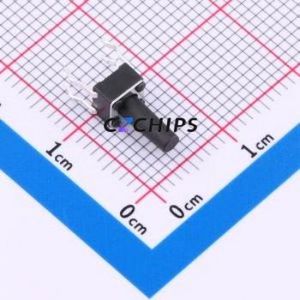 TS09-CBW1EH9.0 Tactile Switch Through hole-4P,4.5x4.5mm Switch Single Pole Single Throw Round Button 1.8N Through Hole - Product Image 1