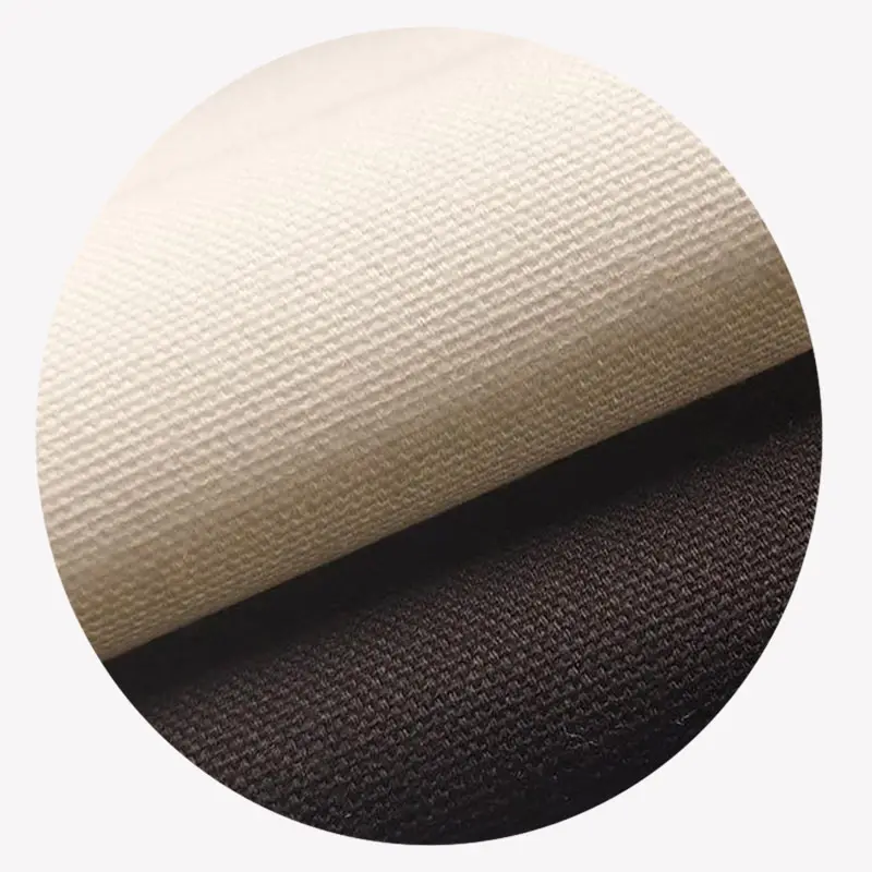 ผ้าฝ้ายมาร์ตินผ้าใบคู่วิปริตเดียว weft 10 + 10*7 Martin โป๊ะผ้าสีขาวผ้าสีเทาสีดำ