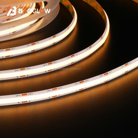 576 LED 10M rollo 8mm Pcb tira de luz inteligente DC24V Control remoto 20mm corte direccionable secuencia de píxeles Cob Led tira