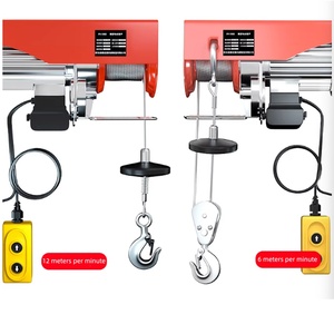 <span class=keywords><strong>Mini</strong></span>-treuil électrique portable 200kg 400kg 600kg 800kg 1000kg, treuil à câble électrique compact - Product Image 2