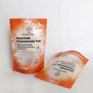 Sachet Doypack Écologique Mat Imprimé Personnalisé avec Fenêtre Transparente, Fermeture Zip Refermable, pour Poudre <span class=keywords><strong>d</strong></span>'<span class=keywords><strong>Épices</strong></span> Curcuma, Emballage Alimentaire, avec Trou de Suspension - Product Image 6