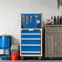 Chariot à outils d'atelier en métal personnalisable Armoire de rangement avec tiroirs pour l'organisation et la gestion des outils