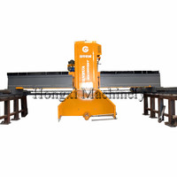 Nouveau pont de granit de carrière de 2200 mm scie ronde coupe-bloc découpeuse de pierre avec moteur et PLC pour usine de fabrication