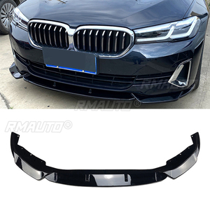 Para BMW Serie 5 G30 G31 520i 525i 530i 2021+ Kit de carrocería: Labio de parachoques delantero, alerón, difusor, divisores, faldones, cubierta protectora y embellecedor - Product Image 1