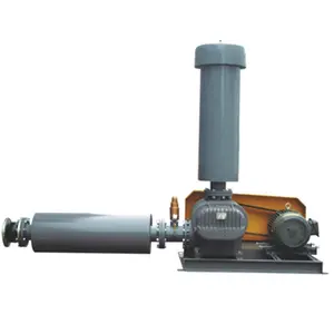 High Quality Vacuum Blower for Paper Mill Three Lobe Roots Blower with Air Filter