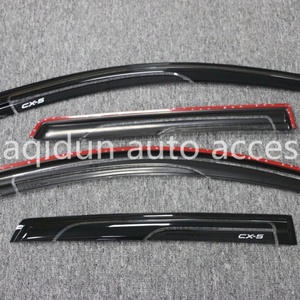 กันสาดประตูหน้าต่างรถยนต์ KQD ขายส่งจากโรงงาน กันแดดหน้าต่างรถยนต์แบบกำหนดเอง สำหรับรถยนต์ Mazda CX-5 ปี 2013-2016 - Product Image 1