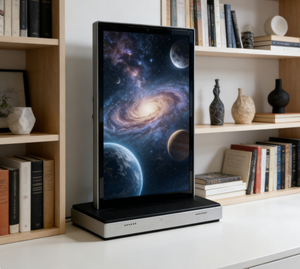 แท็บเล็ตพีซีหน้าจอคู่ขนาด 10.1 นิ้ว ระบบแอนดรอยด์ 11 พร้อมหน่วยความจำ 2GB+32GB หน้าจอสัมผัสคู่ รูปทรงตัว L สำหรับจองห้องประชุม จองห้องประชุมทางไกล - Product Image 2