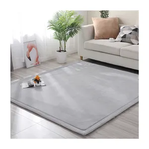 Benutzer definierte Farbe Tatami Area Rug Kinder Teppiche Spiel matte Wohnzimmer Baby Krabbel matte Memory Foam Rug Center Teppich für Wohnzimmer