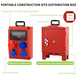 <span class=keywords><strong>Scatola</strong></span> di Distribuzione Elettrica Portatile IP67 in PE, Impermeabile e Antipolvere, per Uso Industriale Esterno - Product Image 5