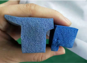 الملونة الحرارة مقاومة سيليكون مقذوف سدادة مطاطية مخصصة مختلفة شكل إسفنجة لينة الحبل/سيليكون رغوة ختم أنبوب - Product Image 3