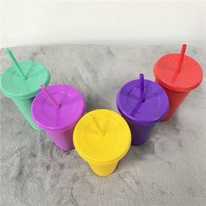 LGBT <strong>Pride</strong> 24 ounces cup Ice Cold Drink water coffee 5 Reusable Cups Travel Gift Hard Plastic Venti Summer Coffee Tumblers - Product Image 3