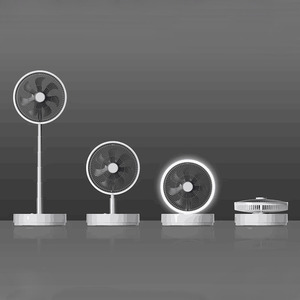 Ventilateur sur pied et de <span class=keywords><strong>bureau</strong></span> pliable électrique rechargeable mécanique portable de 10 m pour la maison, l'extérieur et la voiture - Product Image 1