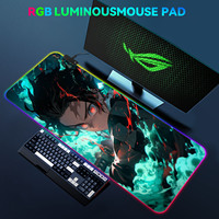 FLAME SNAKE Cartoon Series Anime Tapis de souris de jeu personnalisé imprimé, tapis de souris de jeu RGB XL, tapis de souris 800*300mm