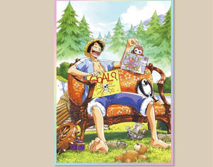 (Sin Base) Figura de Acrílico de Luffy y Zoro de One Piece, <span class=keywords><strong>Manga</strong></span> Japonés, Soporte de Exhibición, Adorno, Tarjeta Fotográfica, Tablero Shikishi - Product Image 3