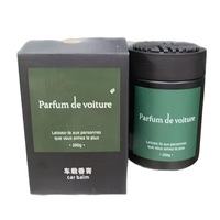 Crème parfumée solide pour voiture, aromathérapie automobile pour hommes, nouveau parfum longue durée 2025, ornement haut de gamme pour voiture Gulong
