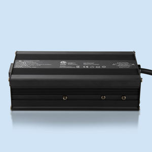 Cargador de batería de plomo ácido litio LiFePO4 12V 24V 48V 72V Sierra eléctrica cortacésped ebike cargador de batería - Product Image 4