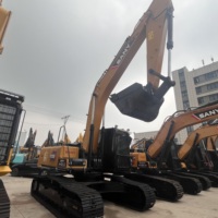 Mini-excavatrice sur pneus 330D d'occasion 2022, 30 tonnes, châssis renforcé, résistante à la poussière et au sable, moteur hydraulique PLC haute performance