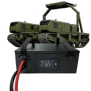 Batería de iones de litio de alta potencia personalizada de 44.4V 29.6V 74V 60Ah 63Ah 65Ah 78Ah, paquete de baterías de iones de litio Lipo para UGV, UAV, AGV, robótica - Product Image 1