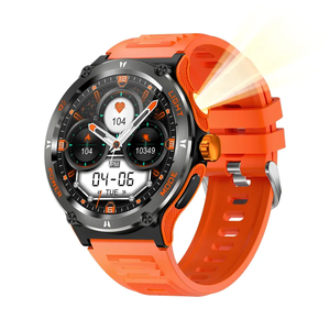 Reloj inteligente barato para exteriores KT76 con botón SOS de linterna, pantalla de 1,53 pulgadas, batería de 500mAh, aplicación de llamada Dafit, resistente al agua - Product Image 5
