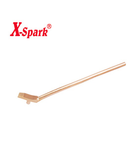X-Spark nouvelle version marteau en laiton cuivre non magnétique sans étincelle avec manche en fibre de verre OEM personnalisable pour les applications de frappe - Product Image 4