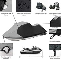 Housse de protection OEM pour motomarine Jet Ski, étanche à la poussière et à l'eau, de couleur personnalisée, pour bateau à coudre de 96 à 102 places, 1 place