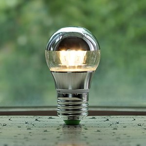 Nửa Bạc Phản Quang G45 G80 A60 A50 A15 Nửa Gương Bát Bóng Đèn <span class=keywords><strong>LED</strong></span> E27 E14 3Watt 85-265V B22 - Product Image 2