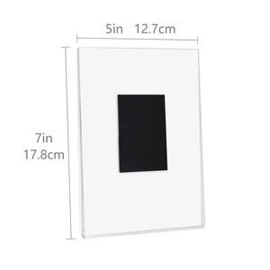 <span class=keywords><strong>Imanes</strong></span> Magnéticos Transparentes de PS/Acrílico para Refrigerador, Mini Marco de Exhibición de <span class=keywords><strong>Fotos</strong></span>, Imán Creativo para Refrigerador con Foto <span class=keywords><strong>Polaroid</strong></span> DIY - Product Image 3